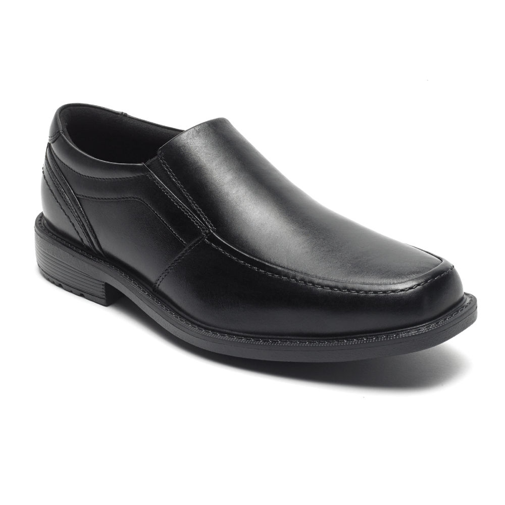 Rockport Slip-On For Mens Black - Style Leader 2 Moc Toe - YT2798043